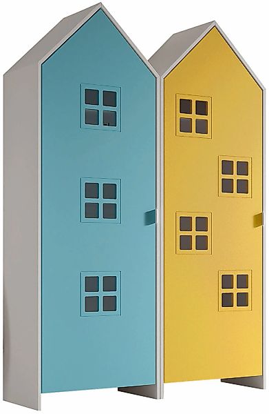 Vipack Kleiderschrank "Set Casami Bruges in trendigem Design, 2 Kleiderschr günstig online kaufen