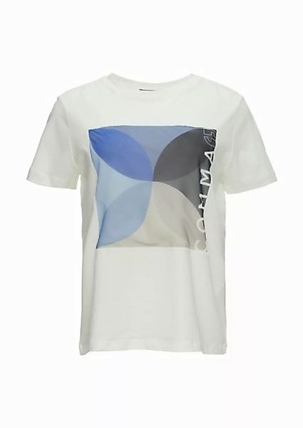 comma casual identity Kurzarmshirt Modisches T-Shirt mit Frontprint Artwork günstig online kaufen