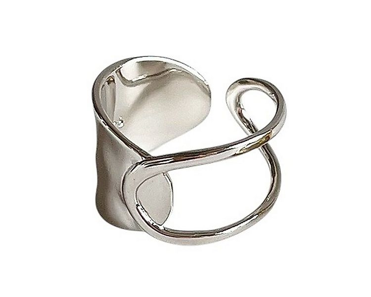 KARMA Fingerring Damenring 925 Sterling Silber verstellbarer, offener Ring günstig online kaufen