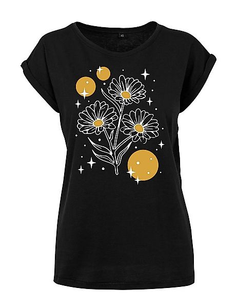 Youth Designz Print-Shirt "Sparkling Flowers" Damen T-Shirt Statement Gesch günstig online kaufen
