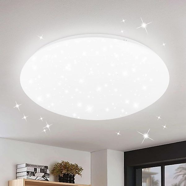 ZMH LED Deckenleuchte Whonzimmer Rund Deckenlampe günstig online kaufen
