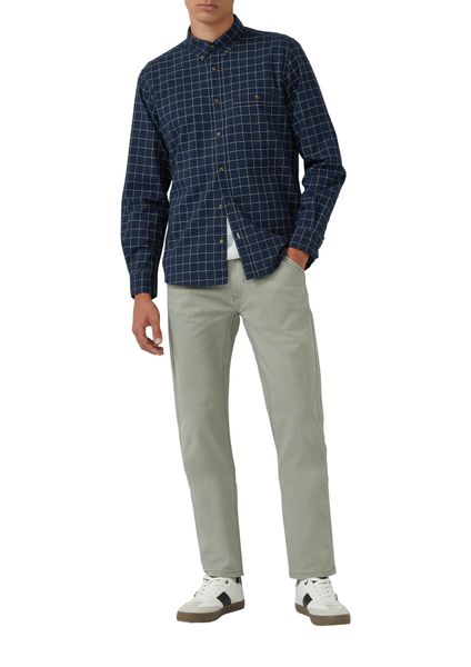 s.Oliver Langarmhemd mit Logo Stickerei günstig online kaufen