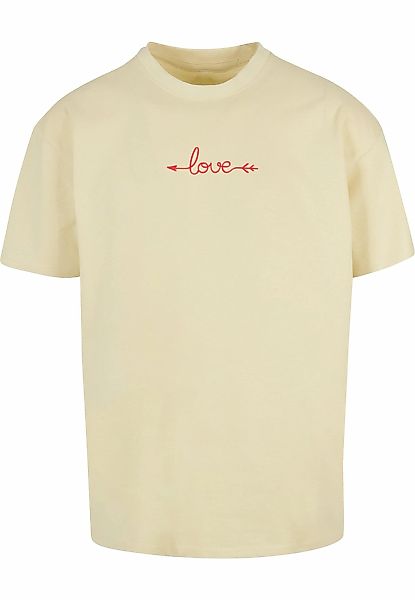 Merchcode T-Shirt "Merchcode Hugs & Love - Love Arrow Heavy Oversize Tee" 1 günstig online kaufen