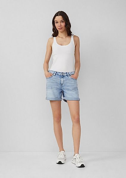 QS Jeansshorts Jeans-Hose ABBY Jeans-Shorts Abby / Regular Fit / Mid Rise günstig online kaufen