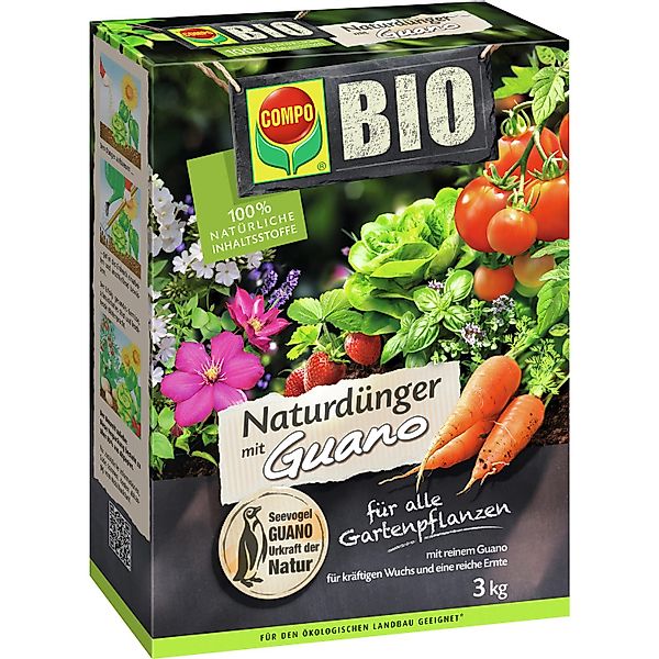 Compo Pflanzendünger COMPO Bio Naturdünger Guano günstig online kaufen