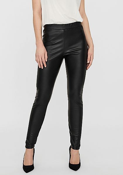 Vero Moda Lederimitathose VMGANA MR PL günstig online kaufen