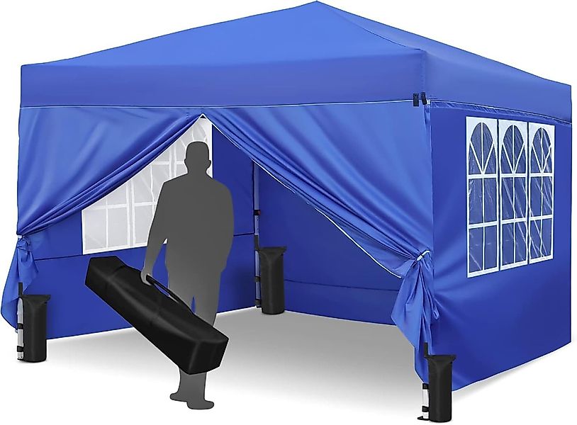 SURFOU Pavillon 3x3m Wasserdicht Stabil Winterfest günstig online kaufen