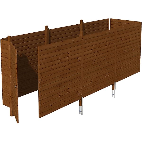 Skanholz Carport-Geräteraum "Abstellraum C5" aus Profilschalung günstig online kaufen