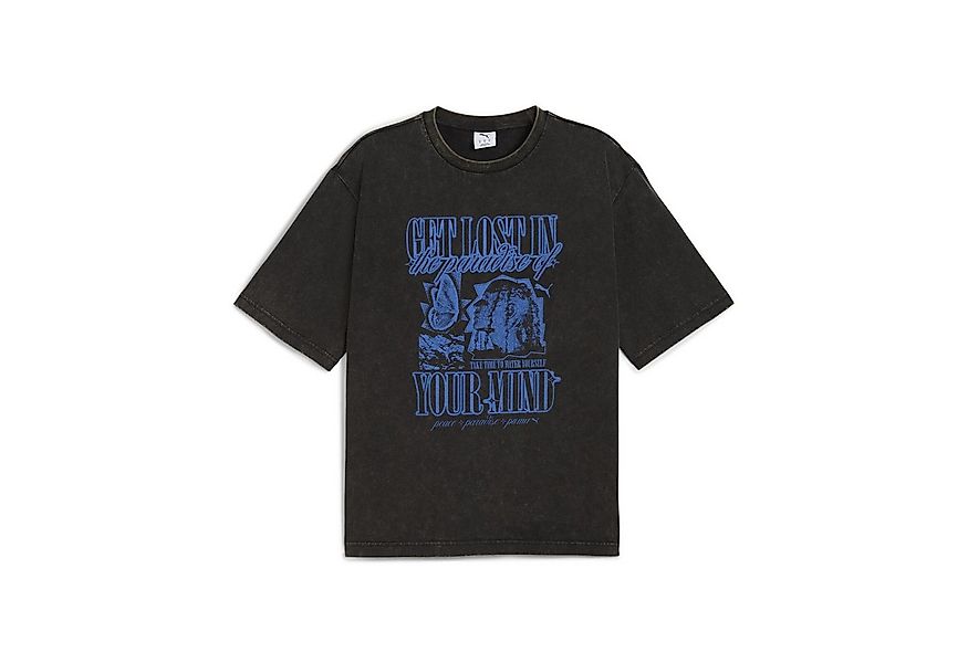 PUMA T-Shirt Graphic Paradise Mindset Washed Boxy T-Shirt Herren günstig online kaufen