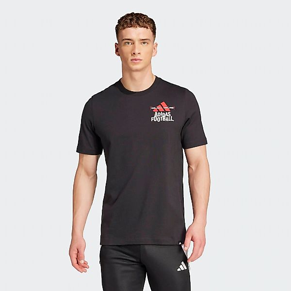 adidas Performance Trainingsshirt "GRAPHIC" sportlicher Stil, mit Fußballgr günstig online kaufen