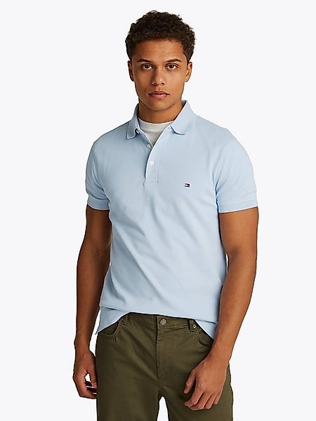 Tommy Hilfiger Poloshirt 1985 SLIM POLO mit Piqué-Struktur und Stickerei me günstig online kaufen