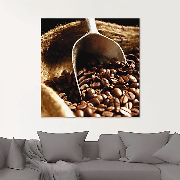 Artland Glasbild "Kaffee", Getränke, (1 St.), in verschiedenen Größen günstig online kaufen