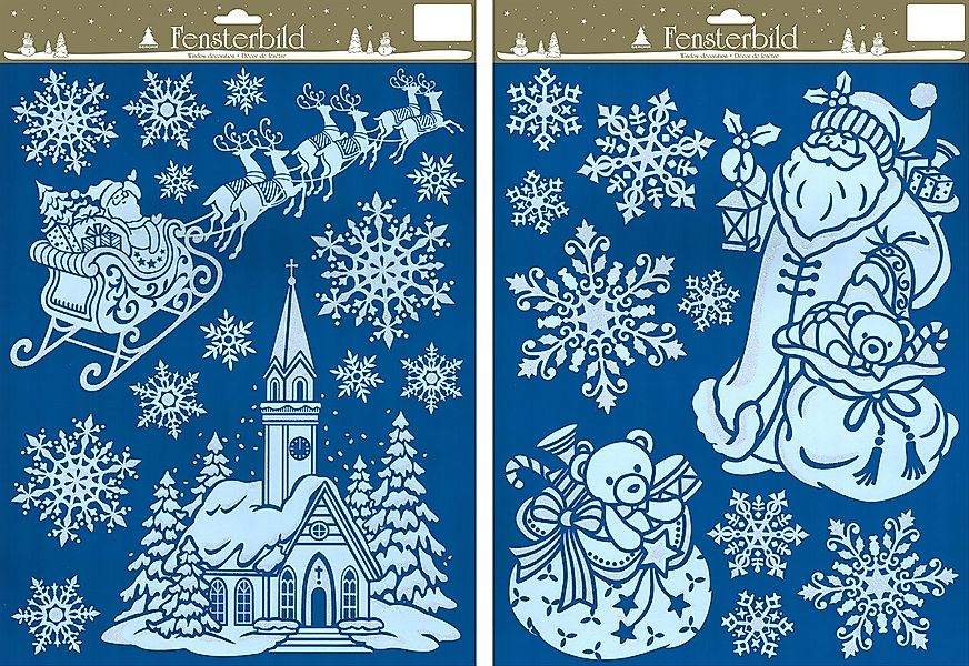 Rodermund Fensterbild Fensterbild Weihnachten Kunststoff 29 günstig online kaufen