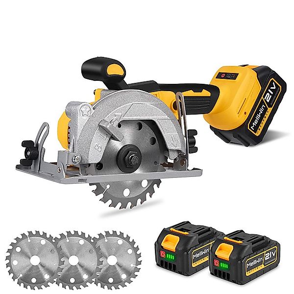 ONEVAN Akku-Handkreissäge Akku-Mini-Kreissäge 6000 U/min, 45mm, günstig online kaufen