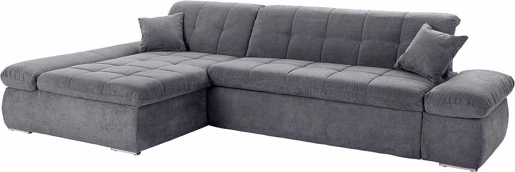 DOMO collection Ecksofa »NMoric XXL, B/T/H: 300/172/80cm, L-Form« wahlweise günstig online kaufen