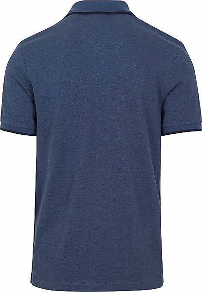 Scotch And Soda Melange Poloshirt Dunkelblau - Größe L günstig online kaufen