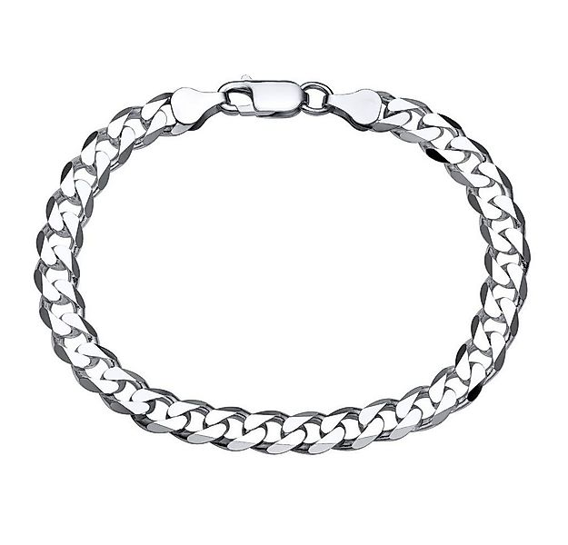 JEWLIX Panzerarmband Echtsilber Armband: 925er Panzerarmband 7mm 19cm PA007 günstig online kaufen
