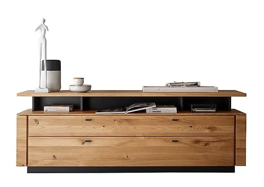 Main Möbel TV-Schrank TV Element mit Aufsatz 179x63cm "Savona" Wildeiche ge günstig online kaufen