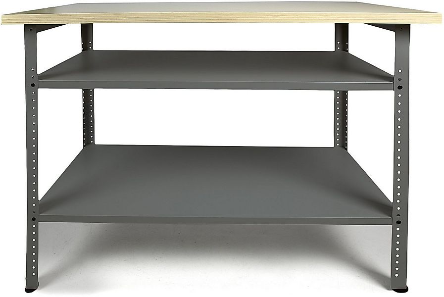 ONDIS24 Werkbank Werkbank Nobbi Pro 120cm, Dunkelgrau, (1-tlg), große, vari günstig online kaufen