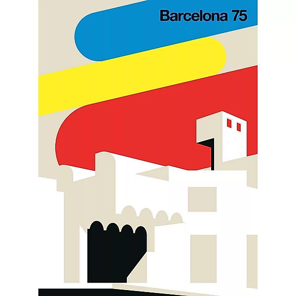Fototapete Barcelona 75 Stadt Bunt 2,00 m x 2,70 m FSC® günstig online kaufen