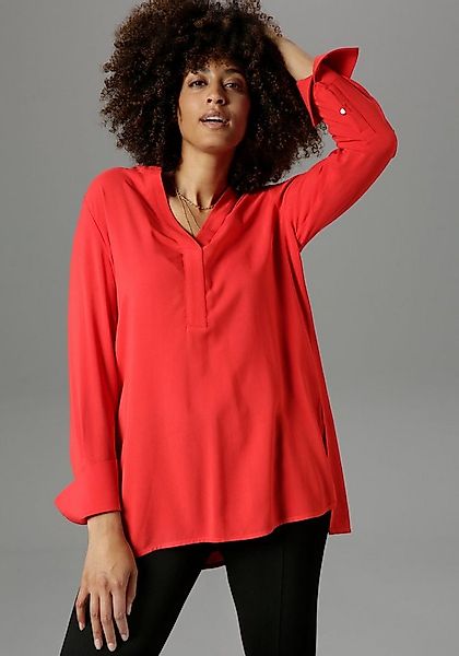 Aniston SELECTED Longbluse mit extra-langen Manschetten günstig online kaufen