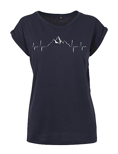 Youth Designz Print-Shirt "Heartbeat Mountain" Damen günstig online kaufen