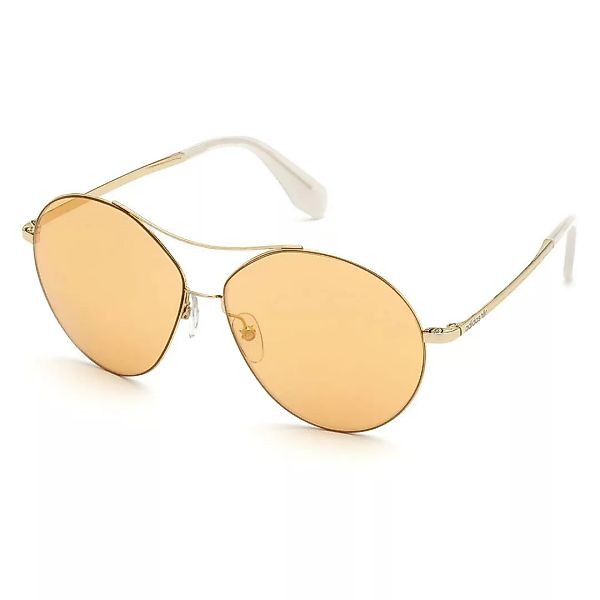 Adidas Originals Or0001 Gespiegelt Sonnenbrille Mirror Brown/CAT2 Gold / Wh günstig online kaufen