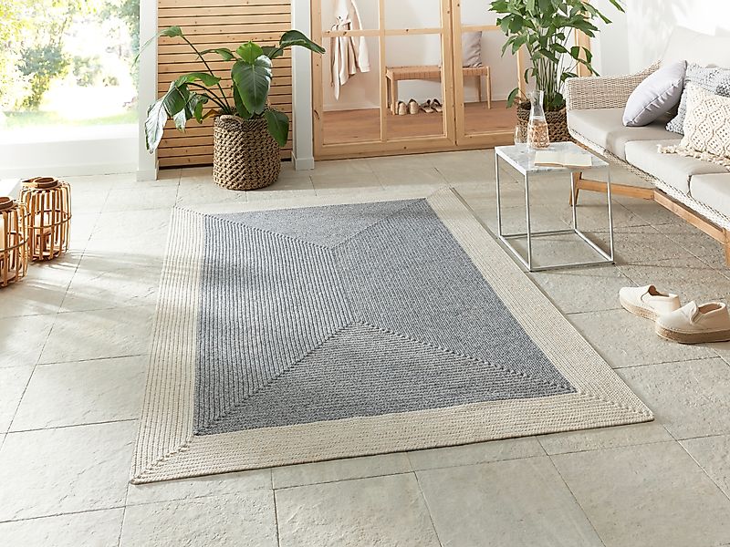 HANSE Home Teppich »Trenzado«, rechteckig, 10 mm Höhe, In- & Outdoor, Handm günstig online kaufen