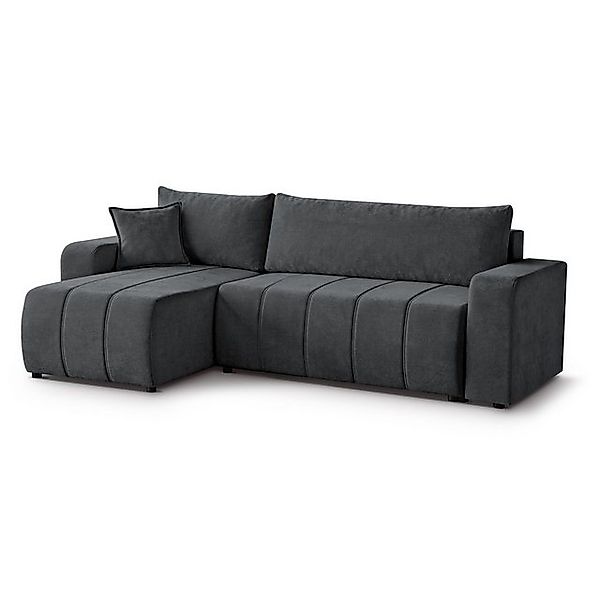 Beautysofa Ecksofa MORI, universelle Seite, mit günstig online kaufen