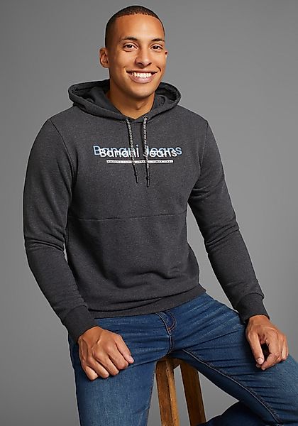 Bruno Banani Kapuzensweatshirt mit modernem Print günstig online kaufen