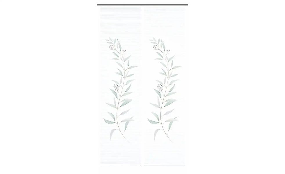 HOME in green Schiebegardine "CELSO" Paneelwagen 2 Stk. tlg. SET DIGITALDRU günstig online kaufen