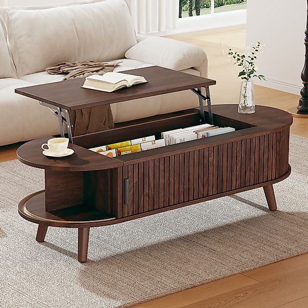 KLAM HOME Couchtisch Höhenverstellbarer Couchtisch mit günstig online kaufen
