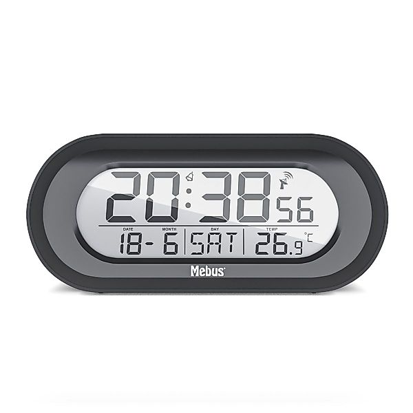 Mebus Wecker 25809 Funkwecker digital günstig online kaufen