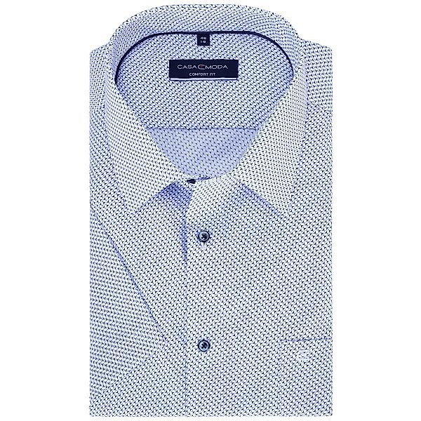 CASA MODA Businesshemd aus Baumwolle, kurzarm, pflegeleicht Farbe blau Größ günstig online kaufen