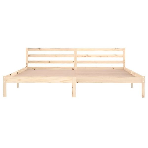 furnicato Bettgestell Massivholzbett Kiefer 200x200 cm günstig online kaufen