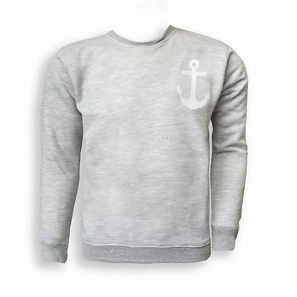 Sonia Originelli T-Shirt Sweatshirt "Anker" Maritim Druck Herren Unifarben günstig online kaufen