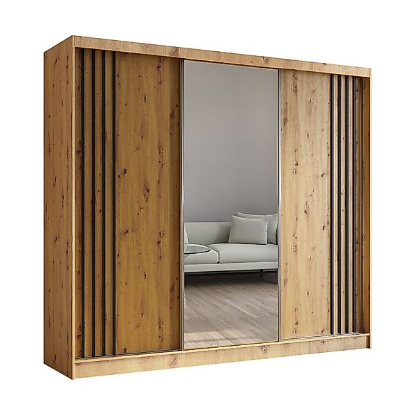 Beautysofa Schiebetürenschrank NELA II mit Spiegel, günstig online kaufen