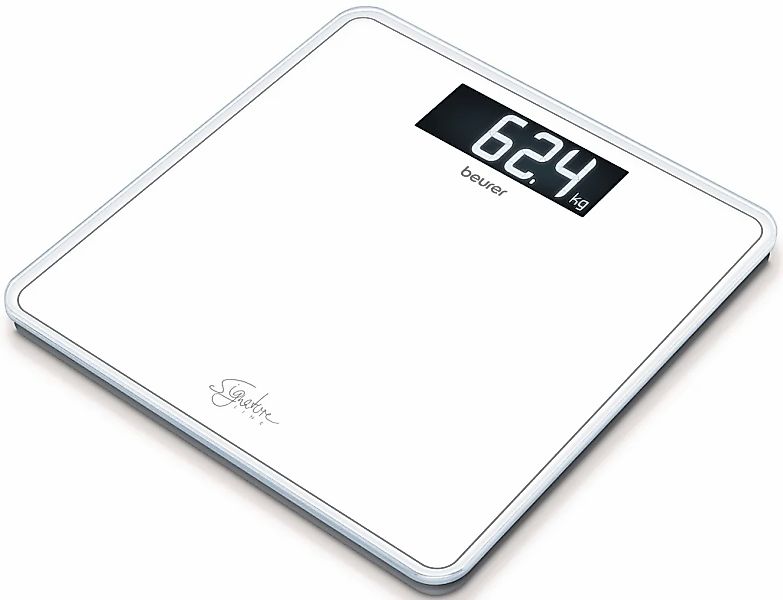 BEURER Personenwaage "GS 400, große Trittfläche mit 8 mm weißem Sicherheits günstig online kaufen