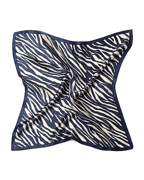 MayTree Seidentuch quadratisch,Zebra, 53x53 cm, Nickituch, Bandana-Schal, ( günstig online kaufen