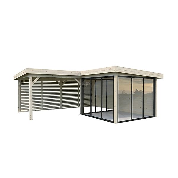 Palmako Pavillon Lenna Set 411 Slide Transparent 588 cm x 588 cm FSC® günstig online kaufen