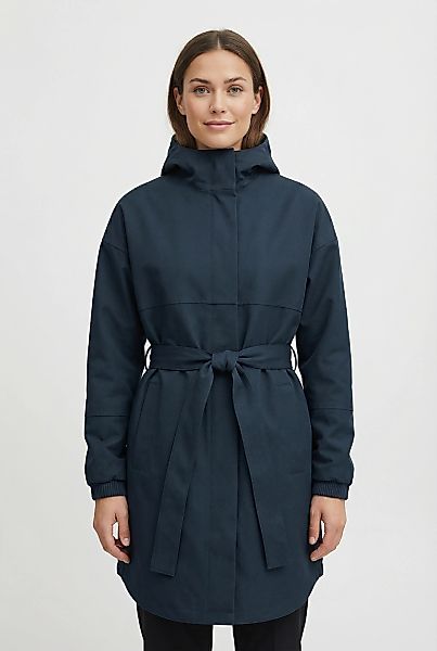 FREEQUENT Anorak "FQSTORM-JA-BELT" mit Kapuze mit Kapuze und Bindegürtel günstig online kaufen