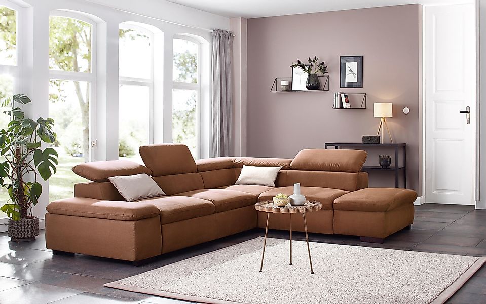 Home affaire Ecksofa Alberto L-Form, mit günstig online kaufen
