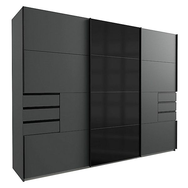 Wimex Schwebetürenschrank Saigon (3 Türen, 6 Schubladen, 6 Einlegeböden, 2 günstig online kaufen