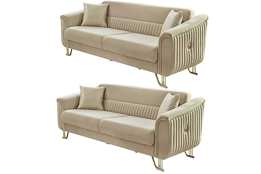 Villa Möbel Polstergarnitur Vega, (Set, 2-tlg), günstig online kaufen