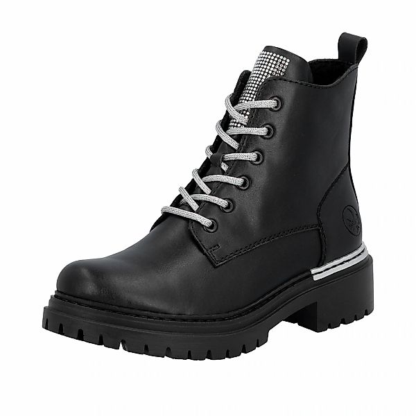 Rieker Schnürboots, Schnürstiefelette, Profilsohle, mit praktischem Innenre günstig online kaufen