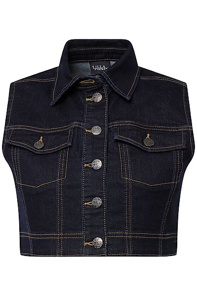 Ulla Popken Jeansweste Jeansweste kurz Slim günstig online kaufen