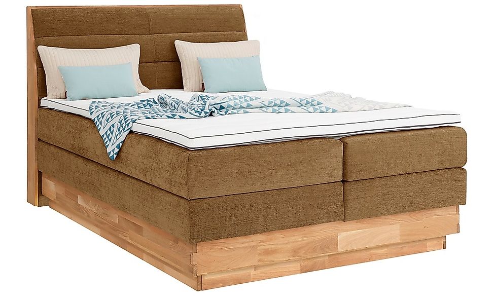 OTTO products Boxspringbett "Jenna" ohne LED-Beleuchtung, mit zertifizierte günstig online kaufen
