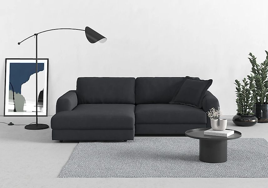 TRENDMANUFAKTUR Ecksofa "Bourbon, Designsofa mit tollem Sitzkomfort, L-Form günstig online kaufen