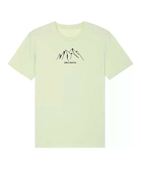 Bio Unisex Rundhals T-shirt "Create - Simplicity" günstig online kaufen