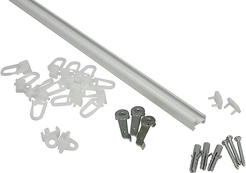 GARDINIA Gardinenschiene Aluminiumschiene, Ø 13 mm, günstig online kaufen